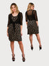 3/4 SLEEVES TIE FRONT BOLERO - T652